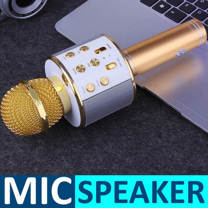 🎤 K12 MIC Wembley Karaoke Machine – Portable Bluetooth Speaker with Wireless Mic