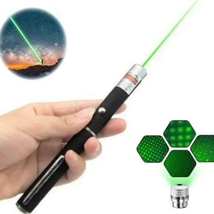 Multipurpose Green Laser Light Pen – High Power Pointer for Presentations, Astronomy, and Outdoor Use