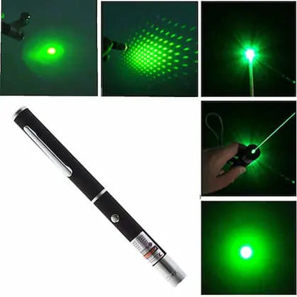 Multipurpose Green Laser Light Pen – High Power Pointer for Presentations, Astronomy, and Outdoor Use