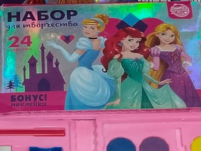 Paw Patrol, Spiderman & Disney Princess Creative Art Set for Kids