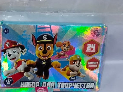 Paw Patrol, Spiderman & Disney Princess Creative Art Set for Kids