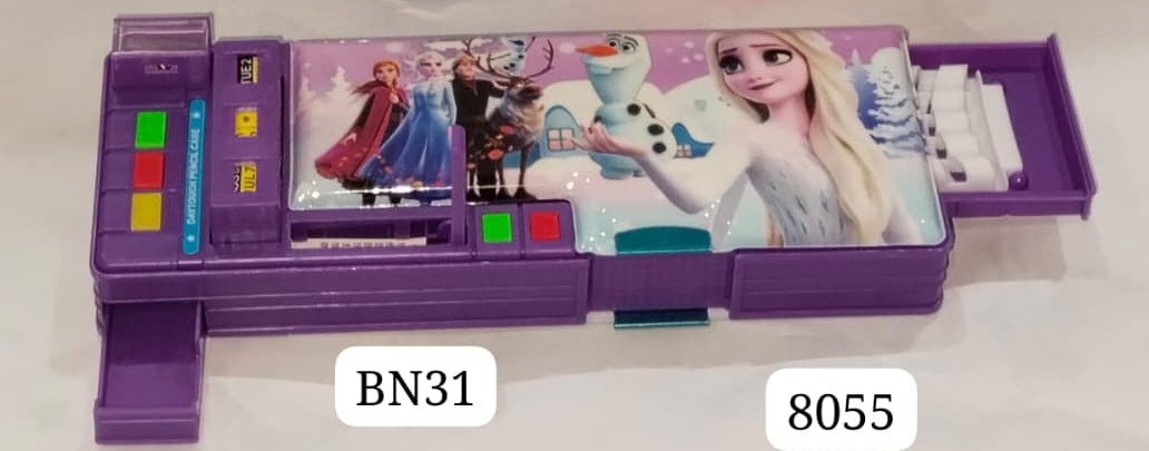 5 Buttons Geometry Box for Kids – Fun & Durable School Stationery Set