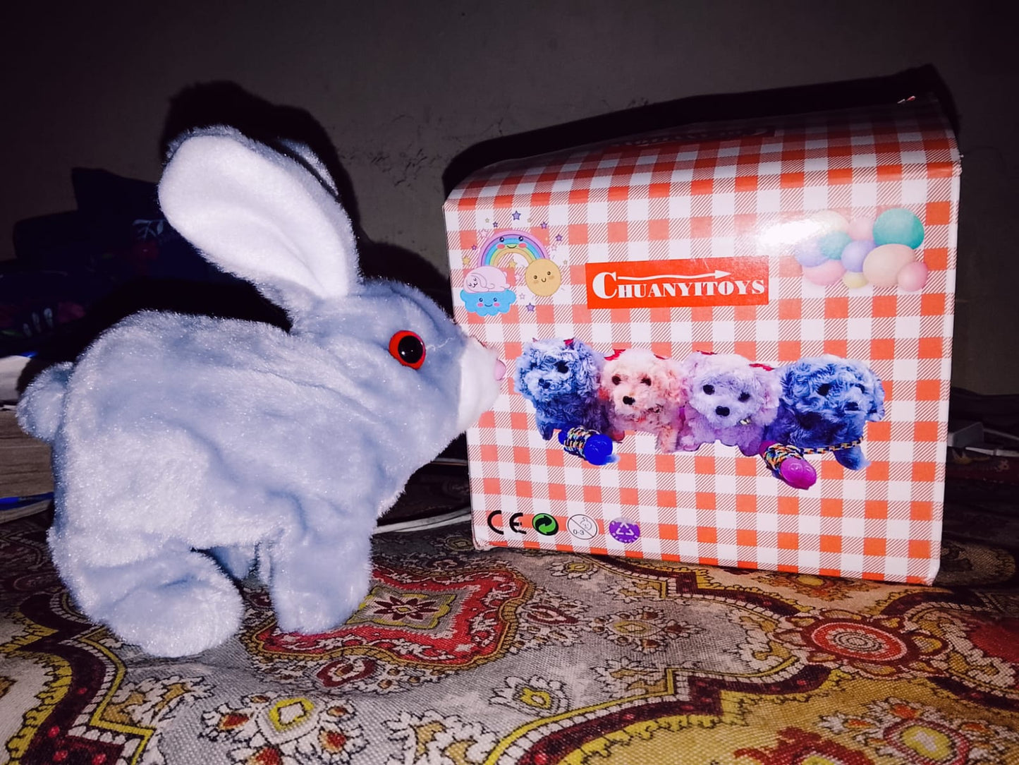 Ridvan Plush Rabbit – Soft Cuddly Toy for Kids & Adults | Premium Quality Stuffed Bunny