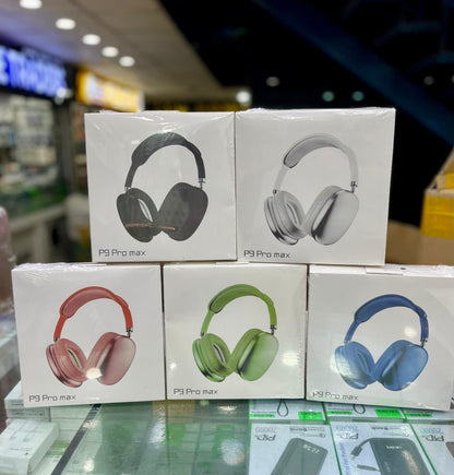 P9 Wireless Headphones | Bluetooth Over-Ear Headset with Deep Bass & Noise Reduction