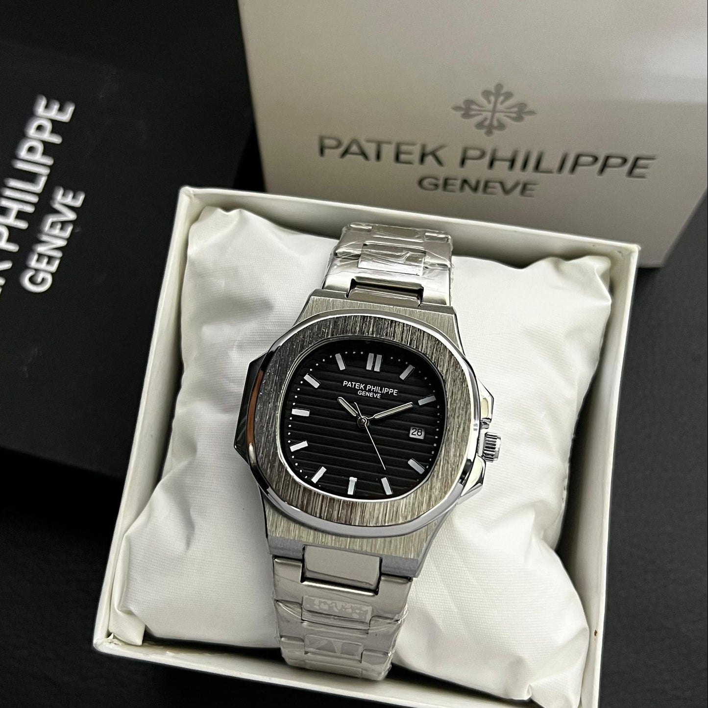 Patek Philippe Nautilus Men’s Luxury Automatic Watch | Stainless Steel Sport Chronograph