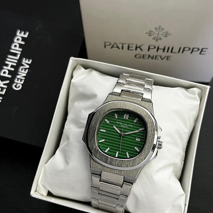 Patek Philippe Nautilus Men’s Luxury Automatic Watch | Stainless Steel Sport Chronograph