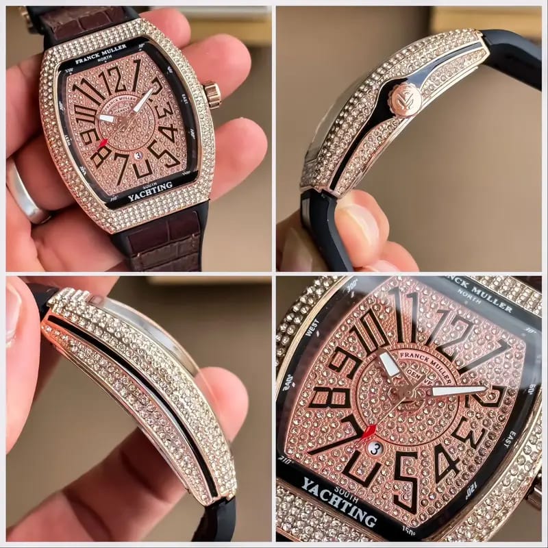 Franck Muller Vanguard Men's Luxury Watch – Bold Design, Swiss Automatic Movement