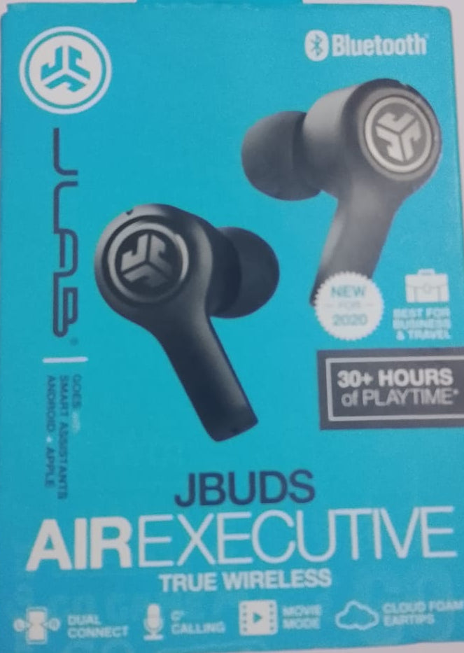 JLab JBuds Air ANC True Wireless Earbuds | Active Noise Cancelling Bluetooth 5.2 Earphones with Charging Case & Mic