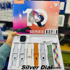 M1000 Series 10 Smart Watch 49mm HD Display | 7in1 Straps Fitness Watch