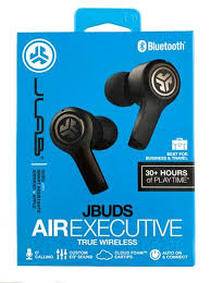 JLab JBuds Air ANC True Wireless Earbuds | Active Noise Cancelling Bluetooth 5.2 Earphones with Charging Case & Mic