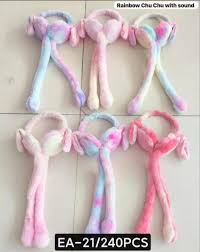 Cute Bunny Ear Muffs – Soft Plush Winter Ear Warmers for Kids & Girls