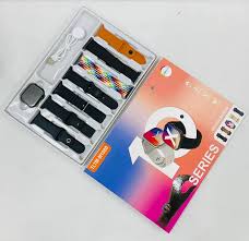 M1000 Series 10 Smart Watch 49mm HD Display | 7in1 Straps Fitness Watch