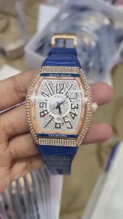 Franck Muller Vanguard Men's Luxury Watch – Bold Design, Swiss Automatic Movement